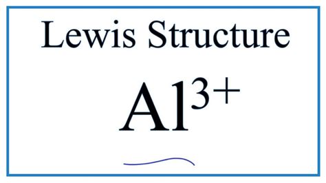 al3+ lewis structure